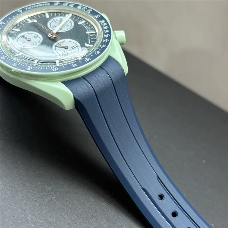 Correa de goma de 20mm para Om - Omega Watch Seamaster reseña y precio