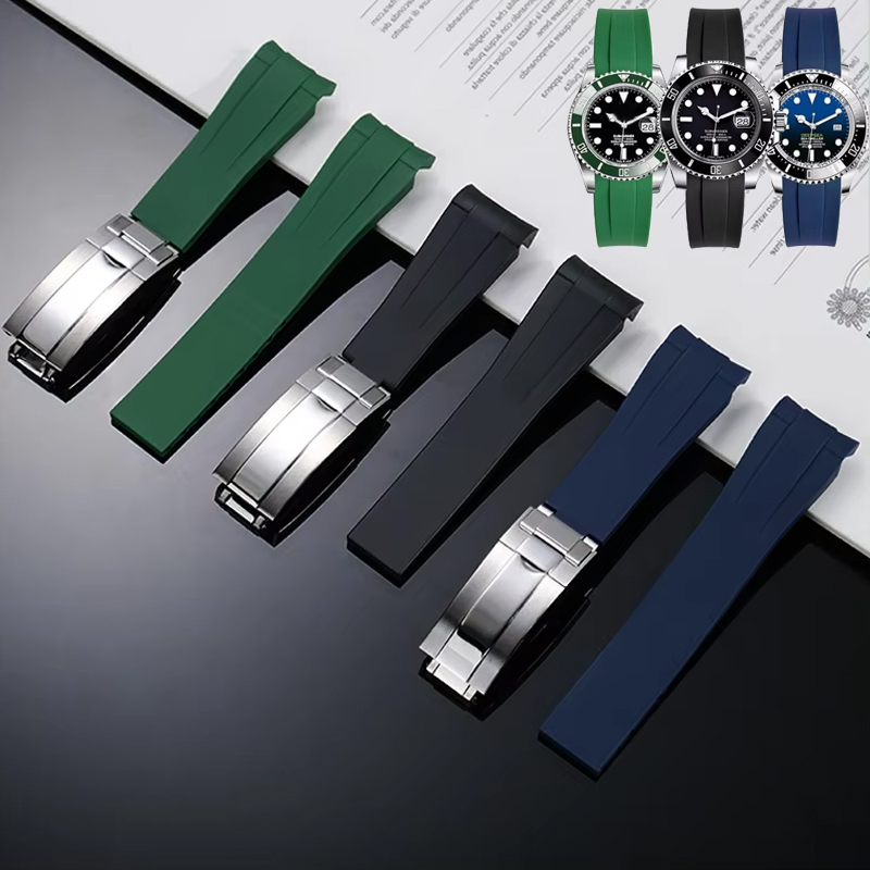Correa de Silicona Premium par - Rolex Watch Submariner reseña y precio