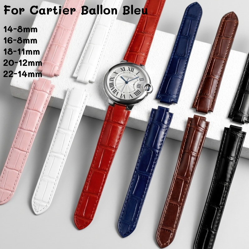 Correa de Reloj de Cuero con H - Cartier Watch Ballon Bleu reseña y precio