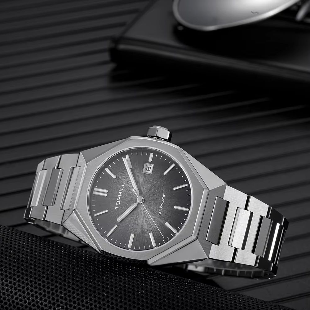 Relojes mecánicos TOPHILL de 3 - Butterfly Clasp Deployant reseña y precio