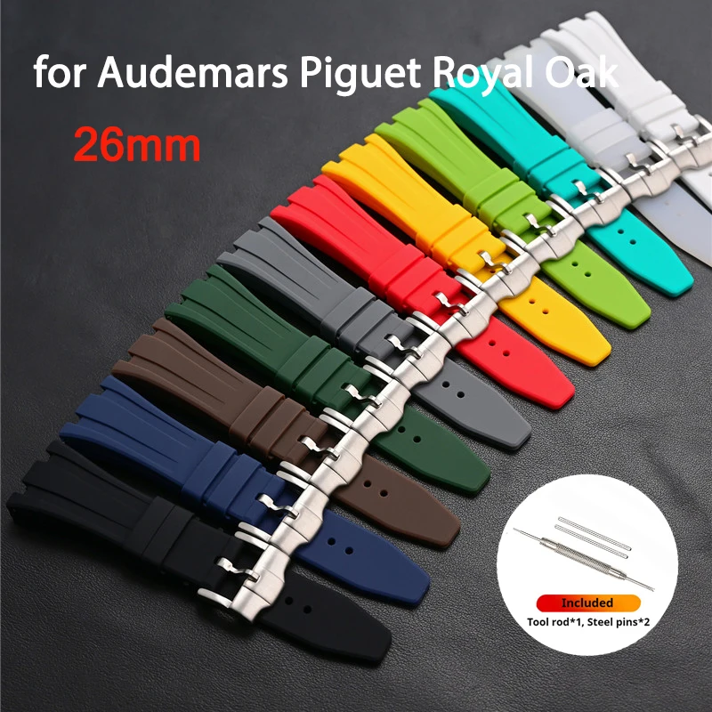 Correa de Goma de 26 mm para A - Audemars Piguet Watch Royal Oak Offshore reseña y precio