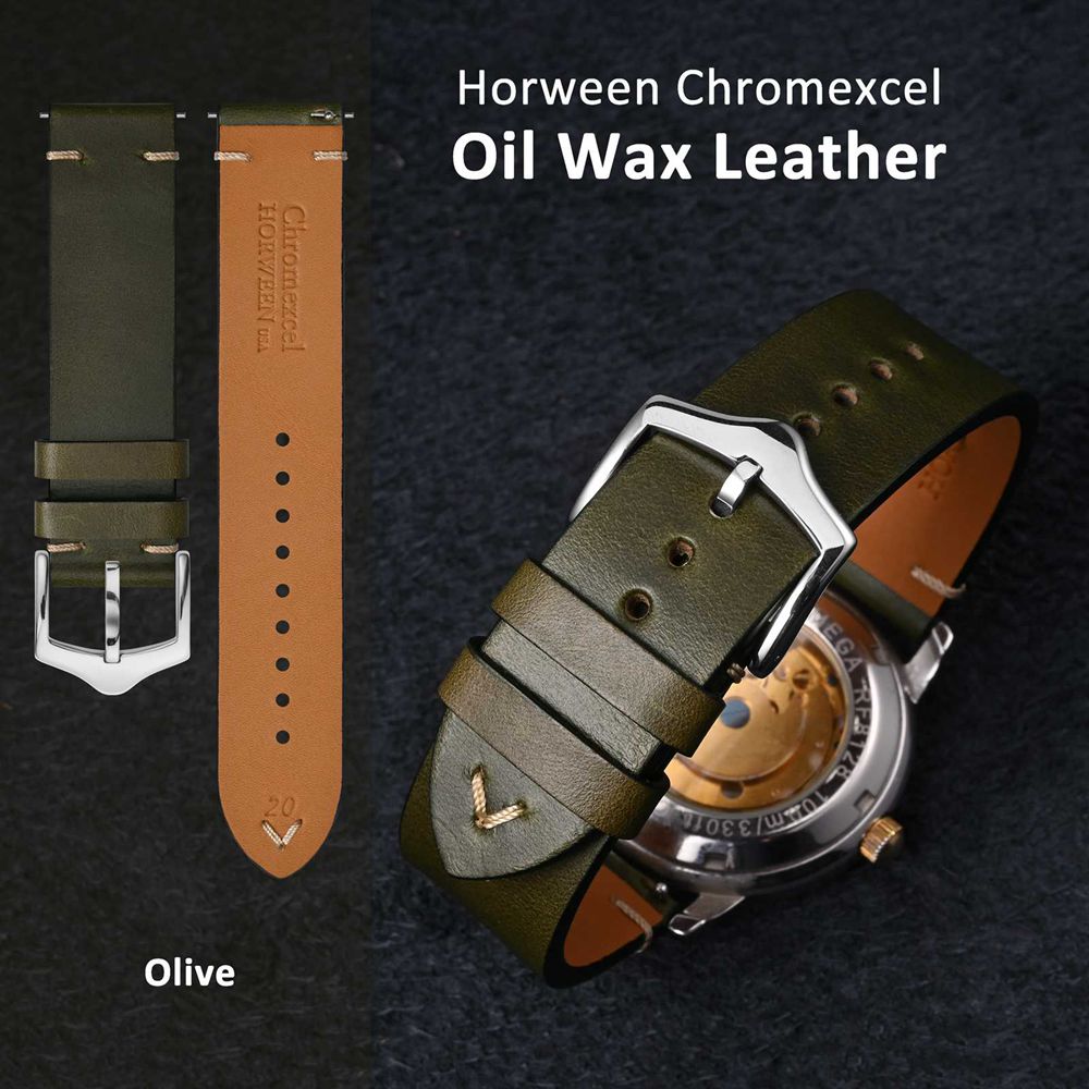 WOCCI correas de reloj de cuer - Leather Strap Quick Release reseña y precio